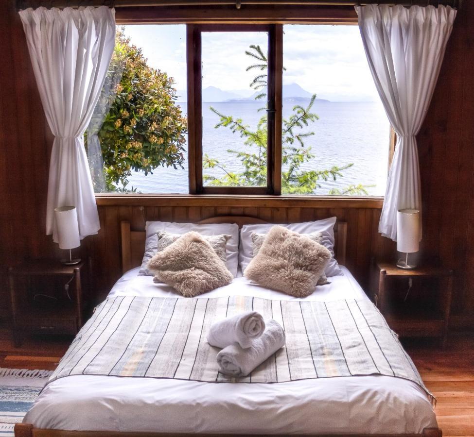 Población Lago Ranco Hotel Y Cabanas Puerto Nuevo מראה חיצוני תמונה