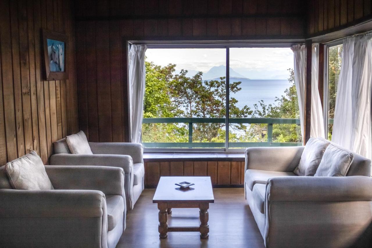 Población Lago Ranco Hotel Y Cabanas Puerto Nuevo מראה חיצוני תמונה