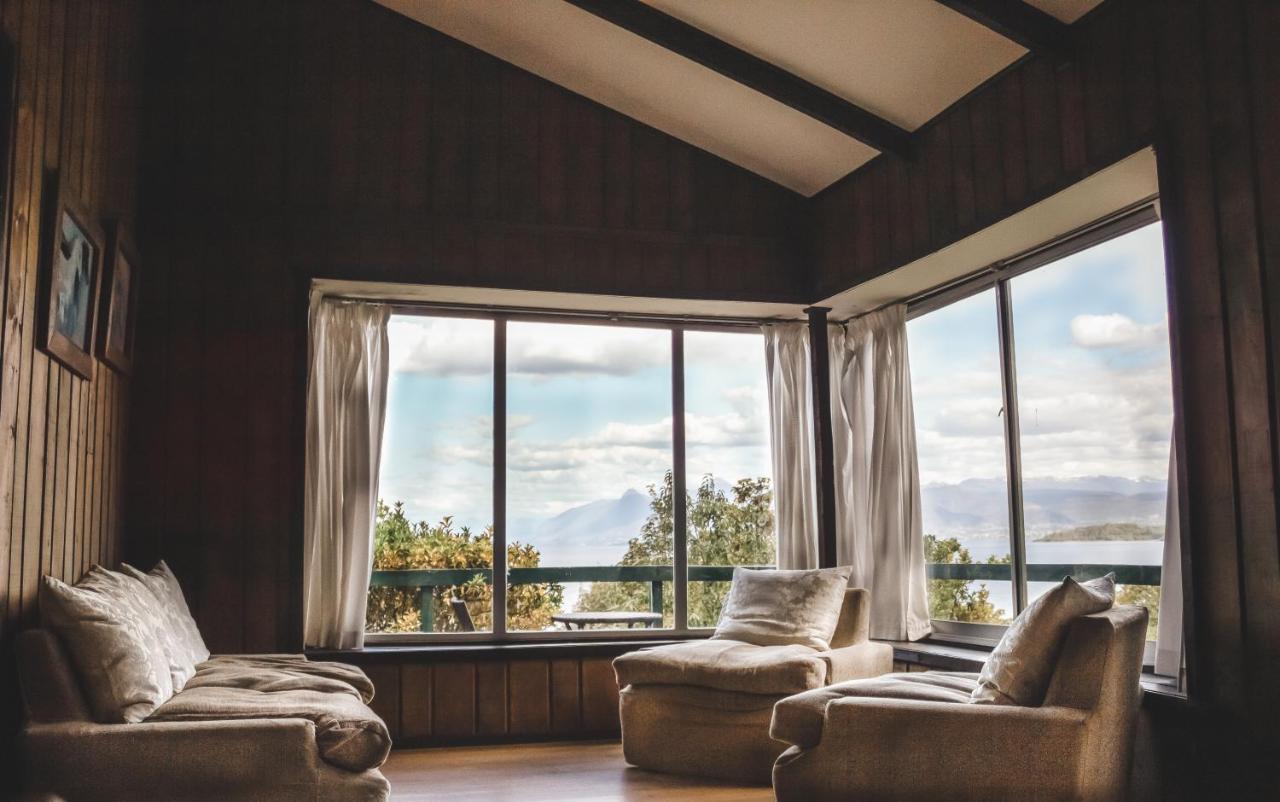 Población Lago Ranco Hotel Y Cabanas Puerto Nuevo מראה חיצוני תמונה