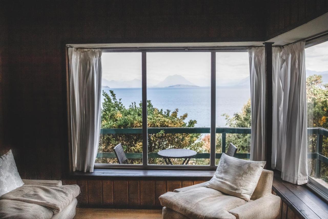 Población Lago Ranco Hotel Y Cabanas Puerto Nuevo מראה חיצוני תמונה