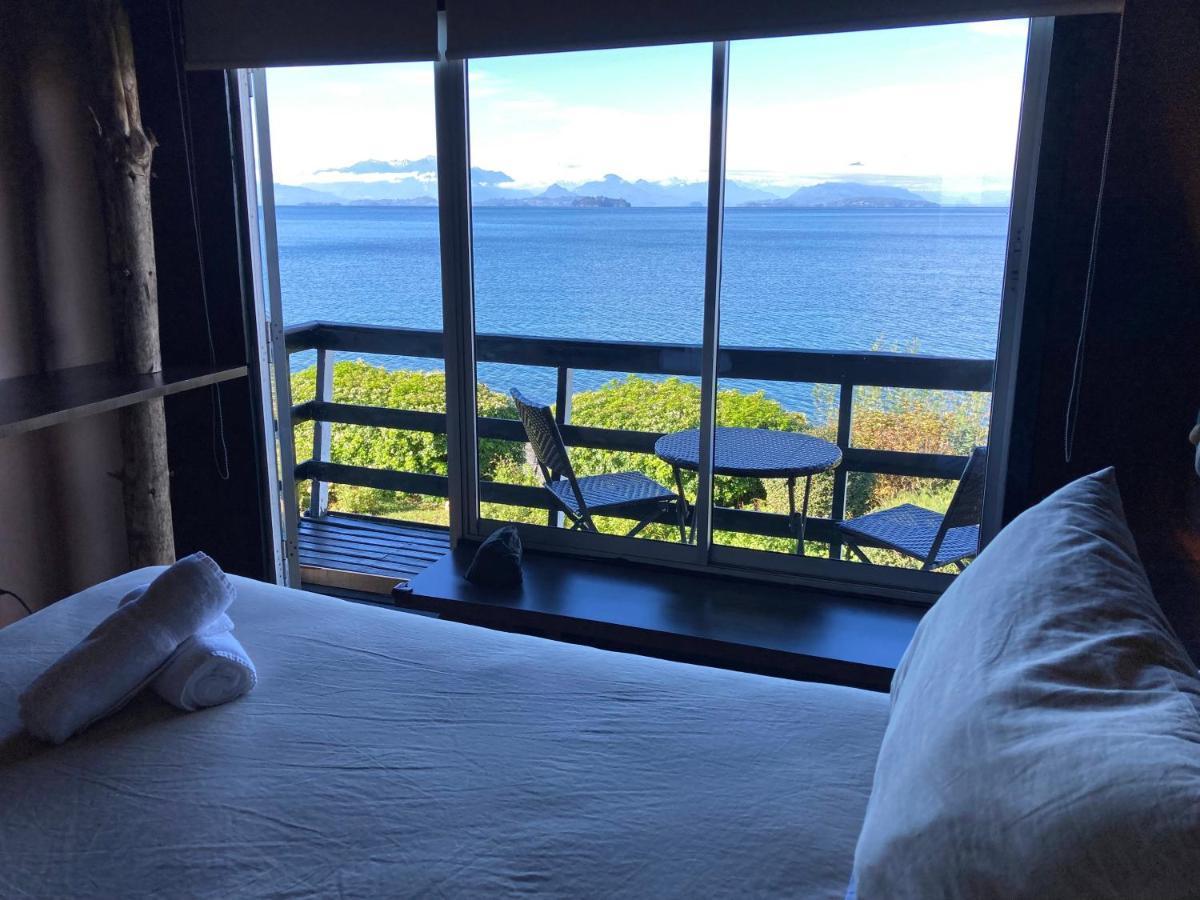 Población Lago Ranco Hotel Y Cabanas Puerto Nuevo מראה חיצוני תמונה