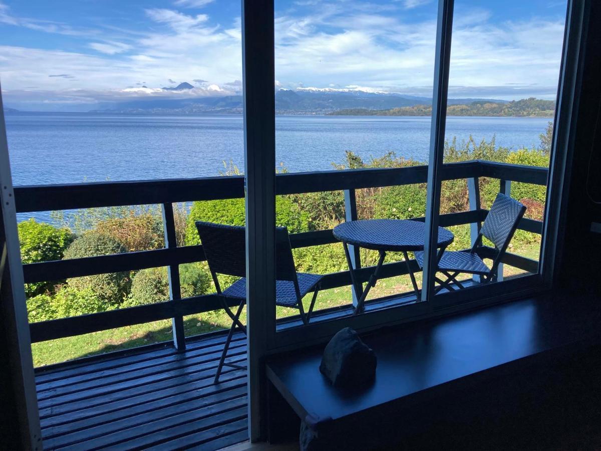 Población Lago Ranco Hotel Y Cabanas Puerto Nuevo מראה חיצוני תמונה