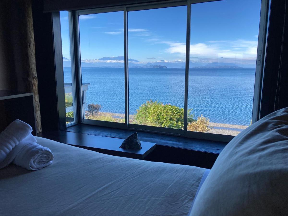 Población Lago Ranco Hotel Y Cabanas Puerto Nuevo מראה חיצוני תמונה