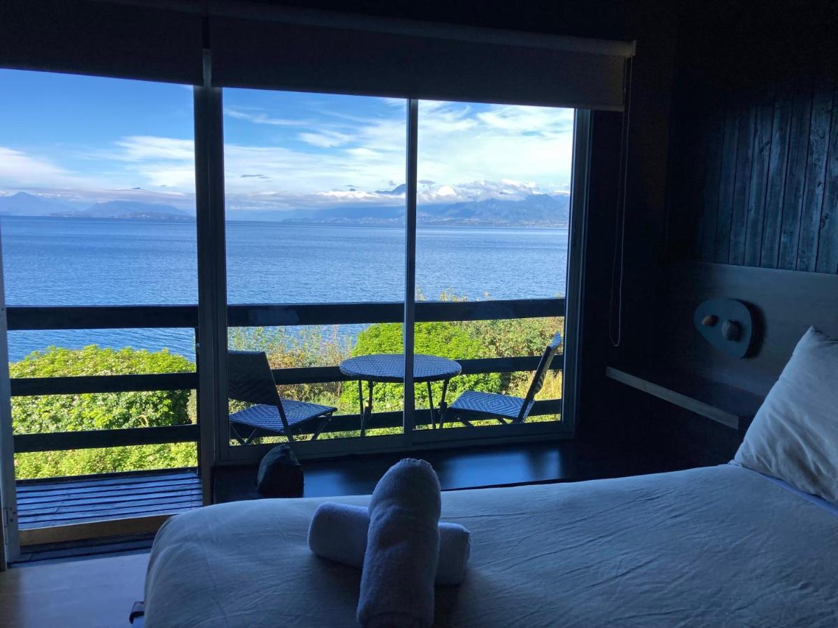 Población Lago Ranco Hotel Y Cabanas Puerto Nuevo מראה חיצוני תמונה
