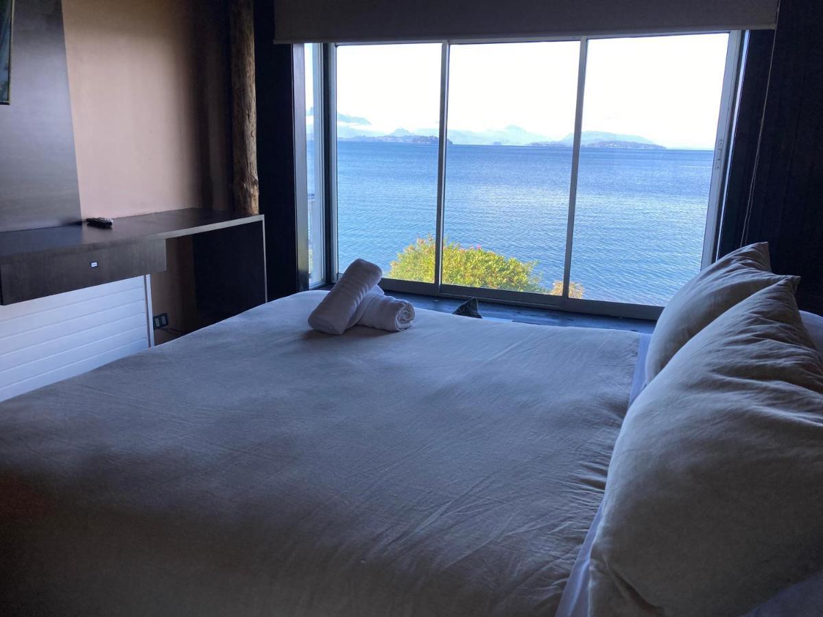 Población Lago Ranco Hotel Y Cabanas Puerto Nuevo מראה חיצוני תמונה
